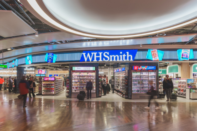 WHSmith FY26 Profit Falls to £75m ($100.4m) on Airport Mix Shift